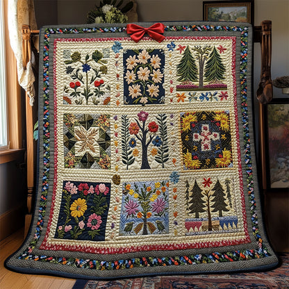 Blooming Heritage YR0302003CL Quilt