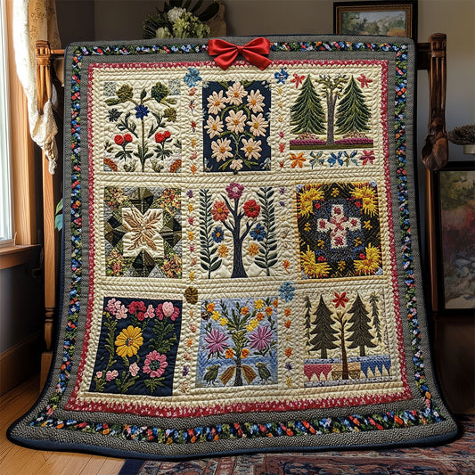 Blooming Heritage YR0302003CL Quilt