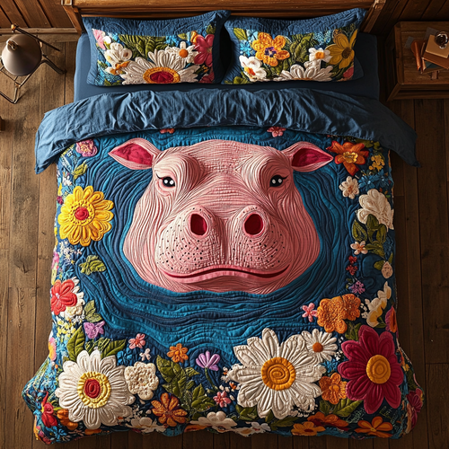 Blooming Hippo Bliss YR2201006CL Duvet Cover Set