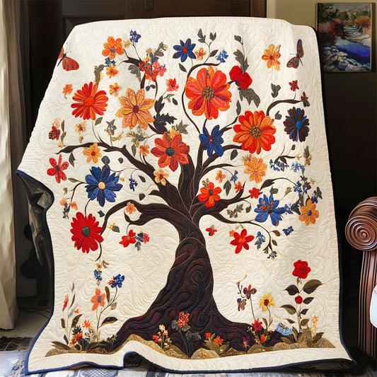 Blooming Tree WX1003011CL Quilt