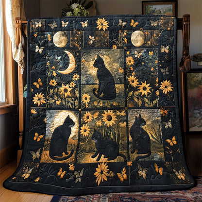 Blooms and Whiskers YR0502029CL Quilt