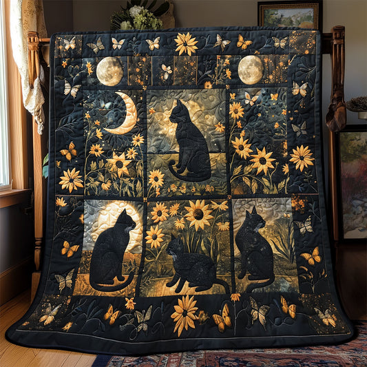 Blooms and Whiskers YR0502029CL Quilt