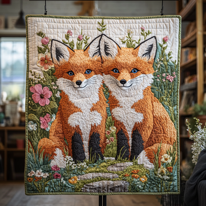 Blossom Fox Friendship YR3112030CL Quilt