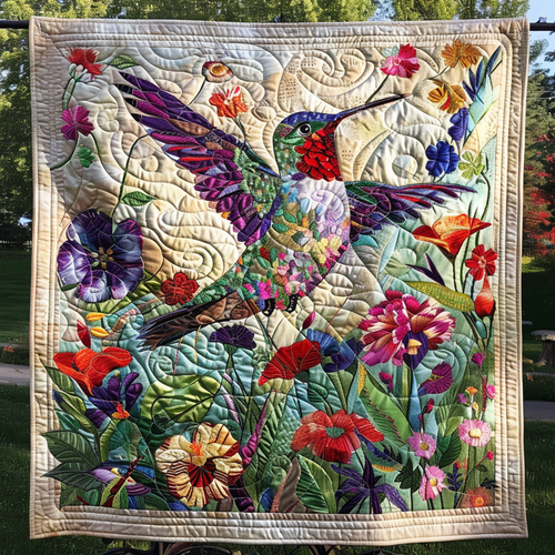 Blossoms and Flight YR3112031CL Quilt