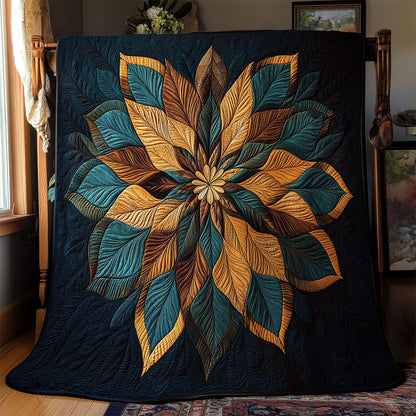 Blue Bloom YR1802066CL Quilt