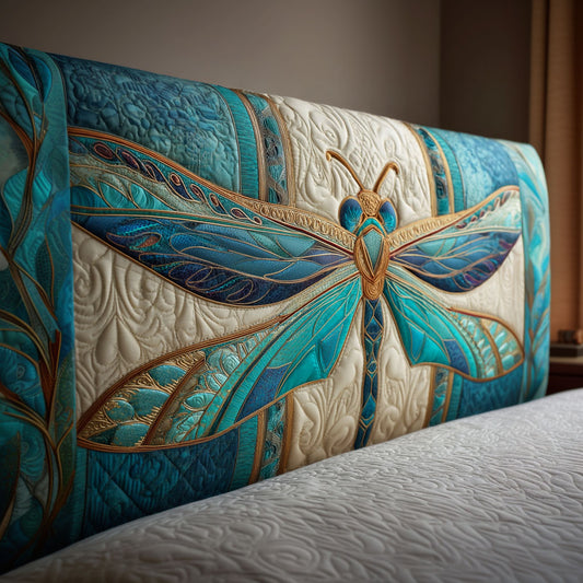Blue Meadow Wing WJ1912002CL Quilted Headboard Slipcover