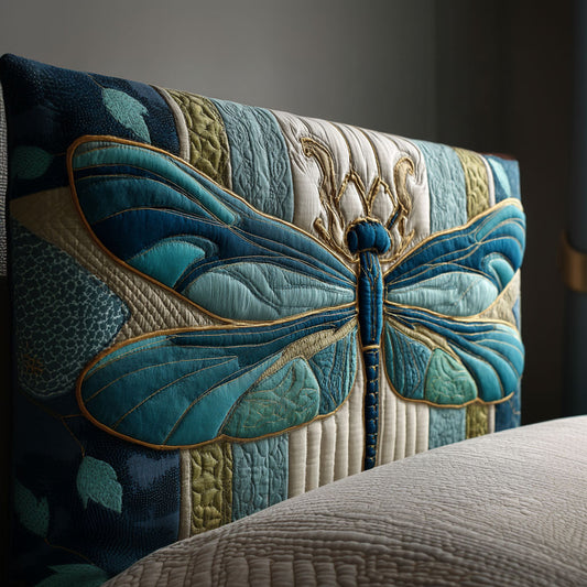 Blue Sky Flutter WJ3012001CL Quilted Headboard Slipcover