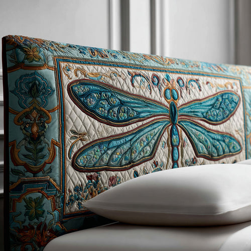 Blue Whisper Wing WJ3012002CL Quilted Headboard Slipcover