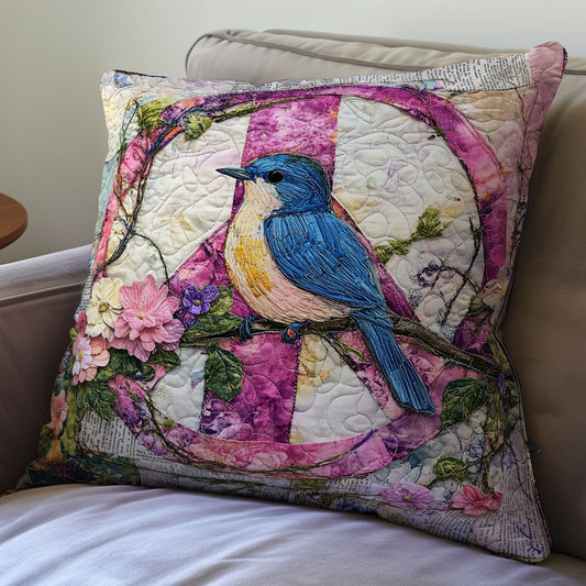 Bluebird Spring Time WU1002036CL Quilt Pillow Case