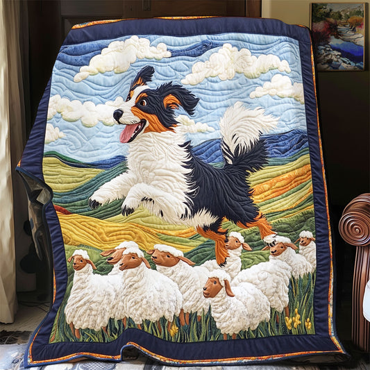 Border Collie Bliss YR2801023CL Quilt