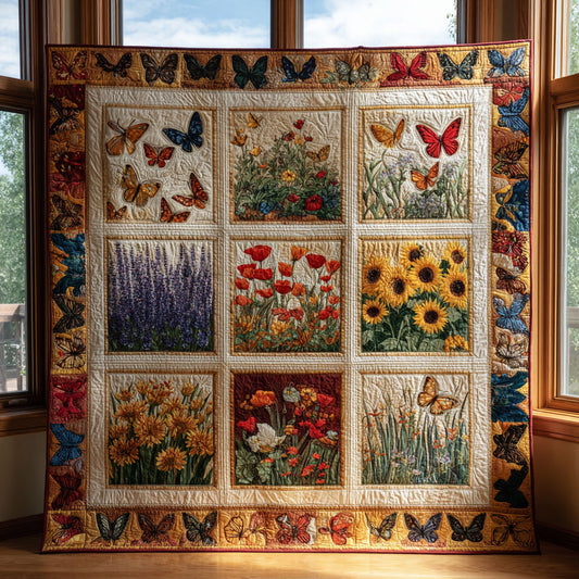 Butterfly Petal Dance CW1108067CL Quilt