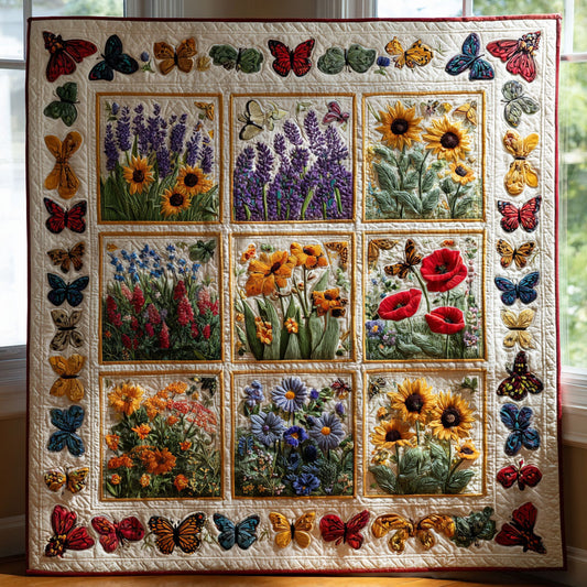 Butterfly Petal Dance CW1108068CL Quilt