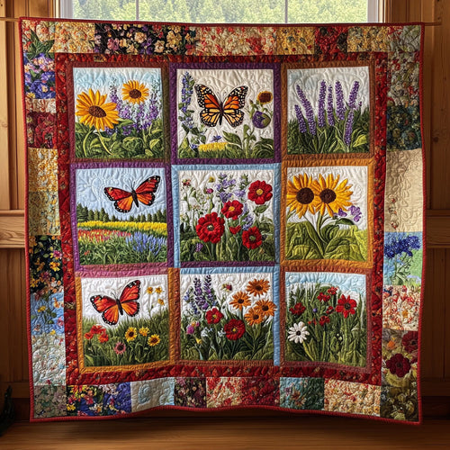 Butterfly Petal Glow CW1108069CL Quilt