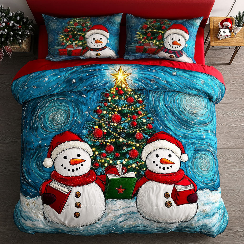 Cozy Snowmen CW0511055CL Duvet Cover Set