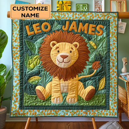 Sleepy Mane WJ2907011CL Personalized Baby Quilt