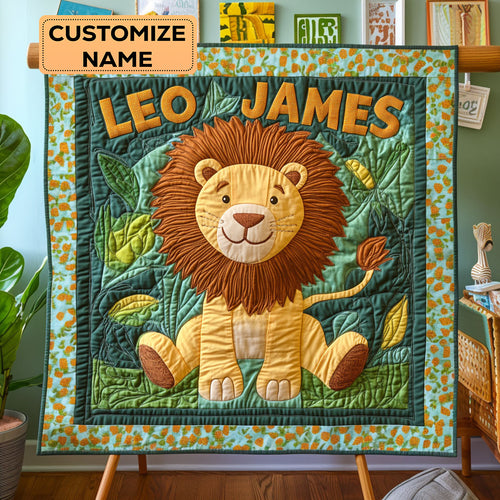 Sleepy Mane WJ2907011CL Personalized Baby Quilt