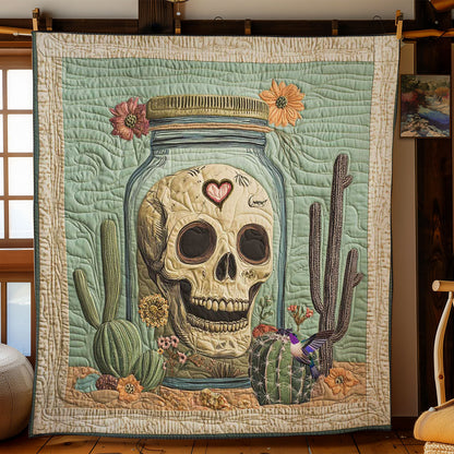 Cactus Skull Jar WN2711030CL Quilt