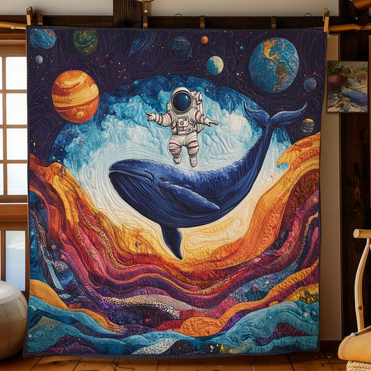 Astronaut In Galaxy WY2103013CL Quilt