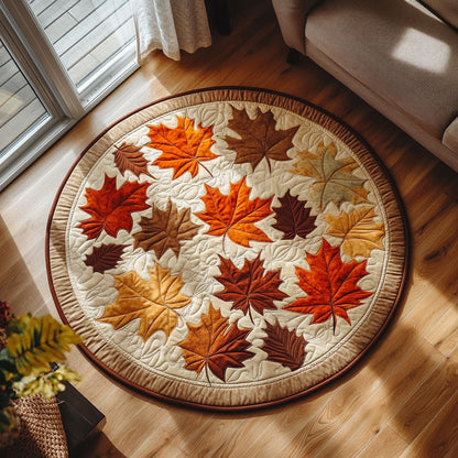 Dance of Maple CW0808013CL Quilted Round Mat