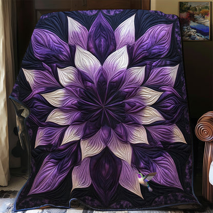 Mystic Purple Bloom YR2612050CL Quilt