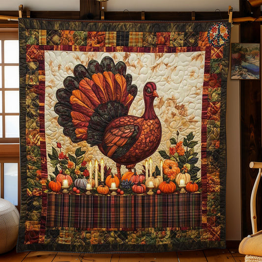 Harvest Turkey Patch WN2011057CL Quilt