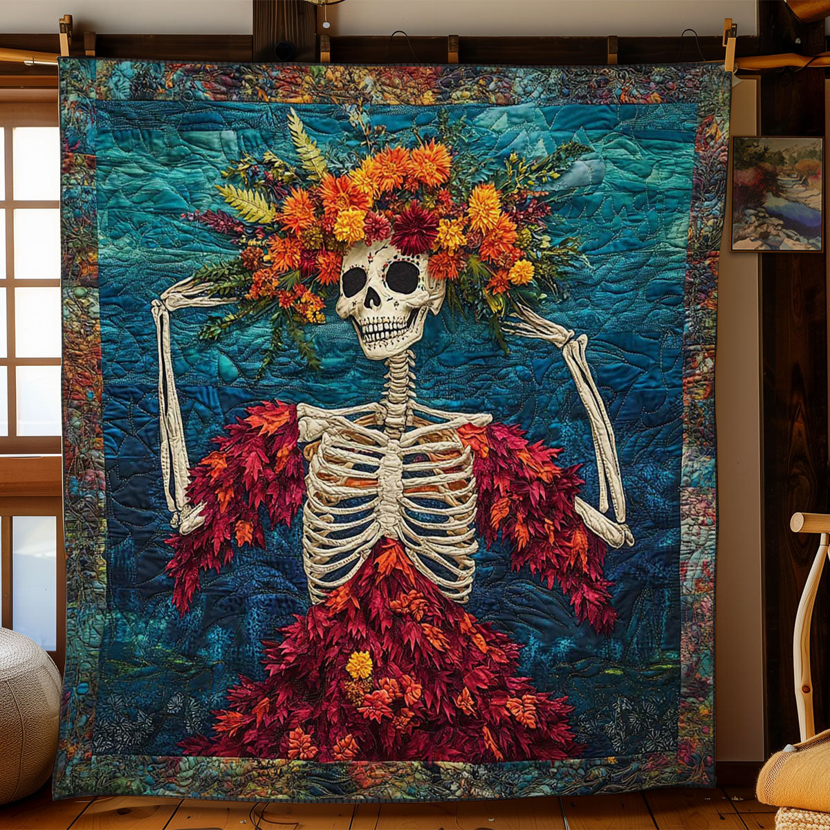 Skeleton Harmony WN1001012CL Quilt