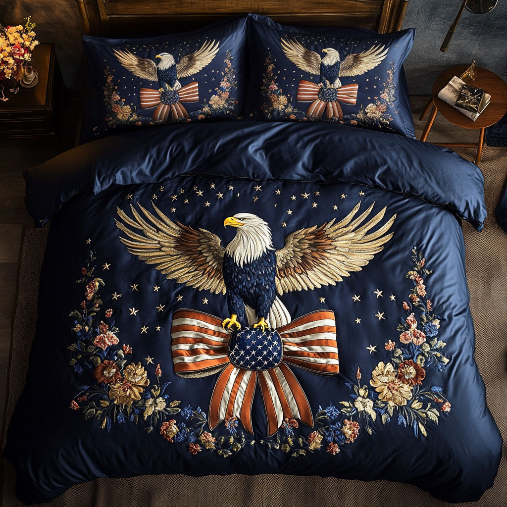 Bald Eagle Morninglight WN1206028CL Duvet Cover Set