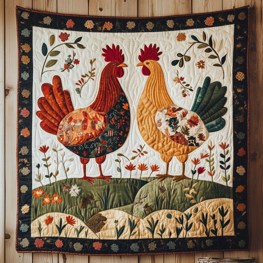 Twilight Rooster DH2609009CL Quilt