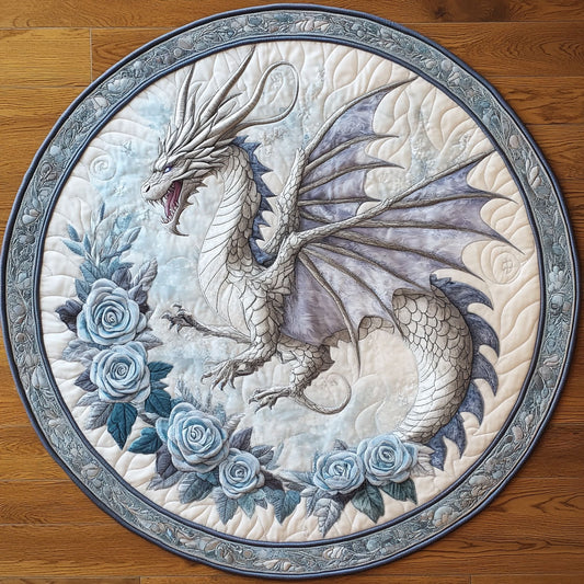 Dragon Frost CW2207007CL Quilted Round Mat