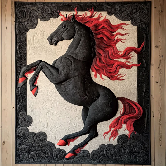 Majestic Red Mane CP2304046CL Quilt
