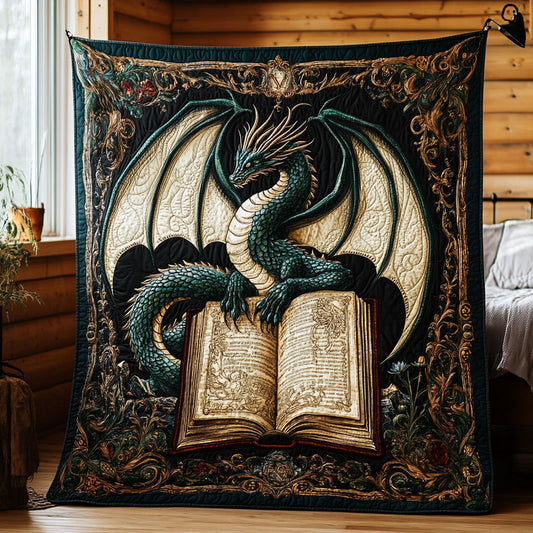 Dragon Sacred Book CW2709044CL Quilt