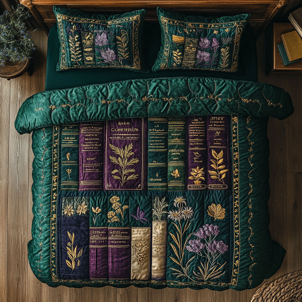 Floral Book CW3107026CL Duvet Cover Set