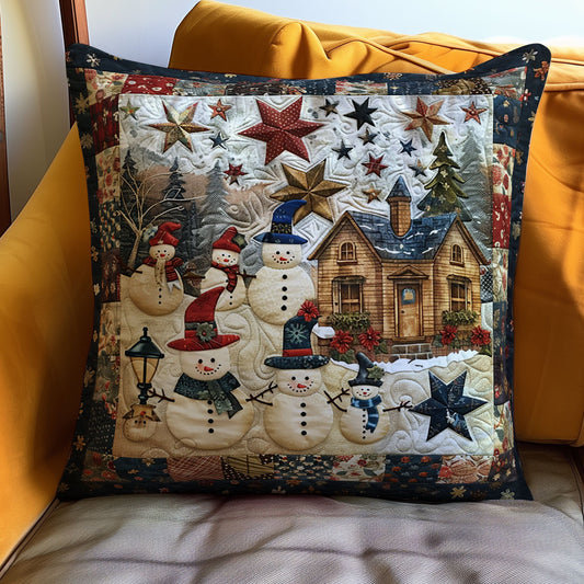 Christmas Village WJ2111041CL Quilt Pillow Case