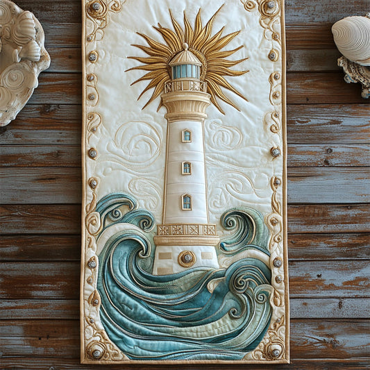 Tower Of Radian WY2504049CL Quilted Table Runner