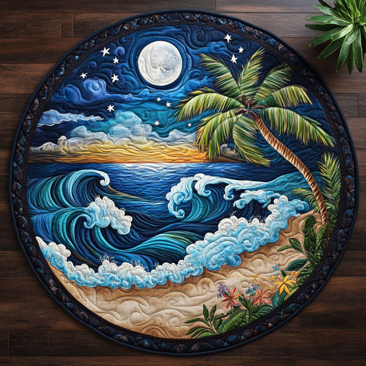Ocean Dream CM1705029CL Quilted Round Mat
