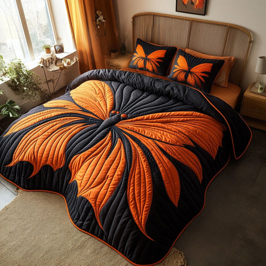 Orange And Black CP0605027CL Duvet Cover Set