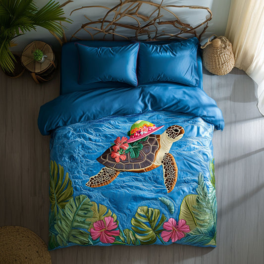 Turtle Paradise WN2406077CL Duvet Cover Set