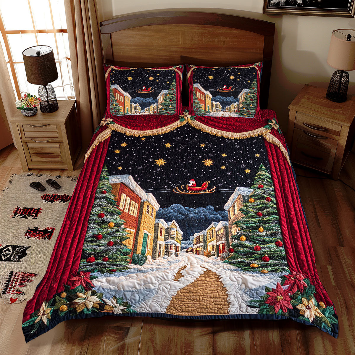 Christmas Night WJ0411025CL Duvet Cover Set