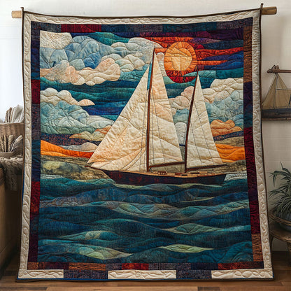 Calmwave Sailboat WN0501007CL Quilt