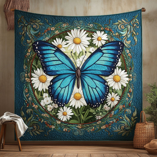 Butterfly Daisy Bloom CW0701007CL Quilt