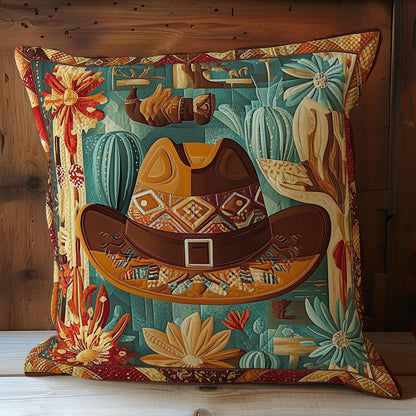 Cowboy Hat WY2401003CL Quilt Pillow Case