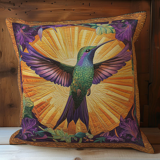 Glorious Hummingbird In Sun WY0602085CL Quilt Pillow Case