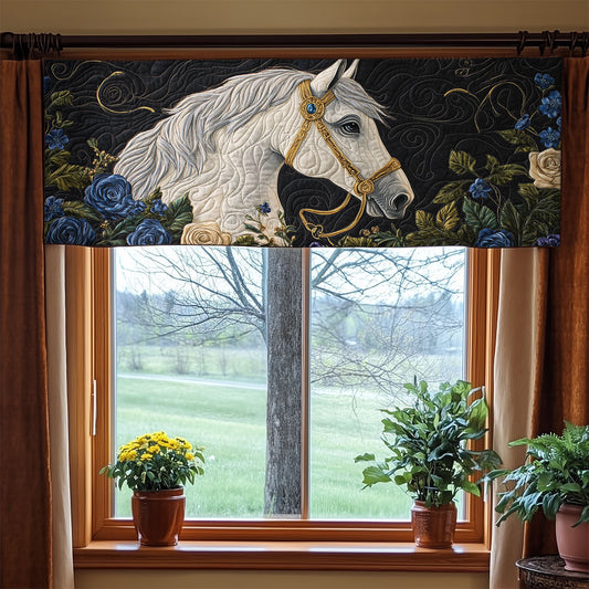 White Horse WX1705023CL Quilted Valance