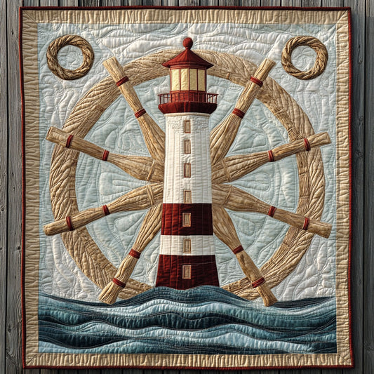 Lighthouse & Ship Wheel DH0810013CL Quilt