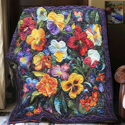 Beautiful Flower Garden WY1302020CL Quilt