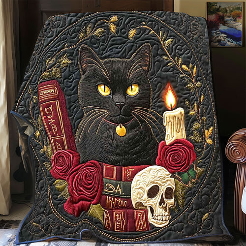 Wicca Black Cat WP2412023CL Quilt