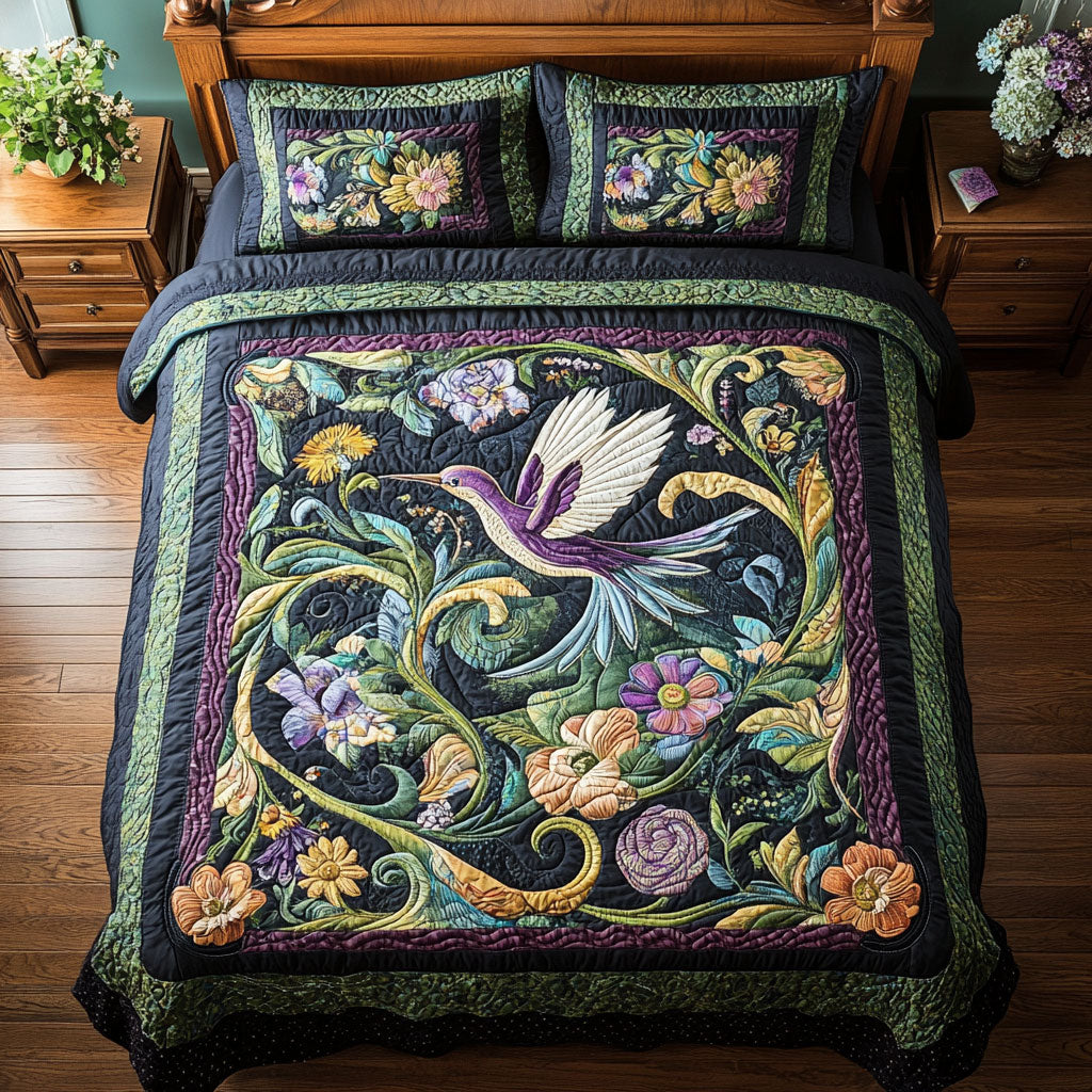 Beautiful Hummingbird WY2901006CL Duvet Cover Set