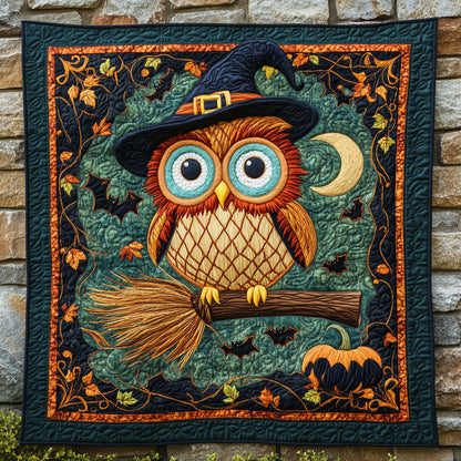 Owl Night Pumpkin WN0310045CL Quilt