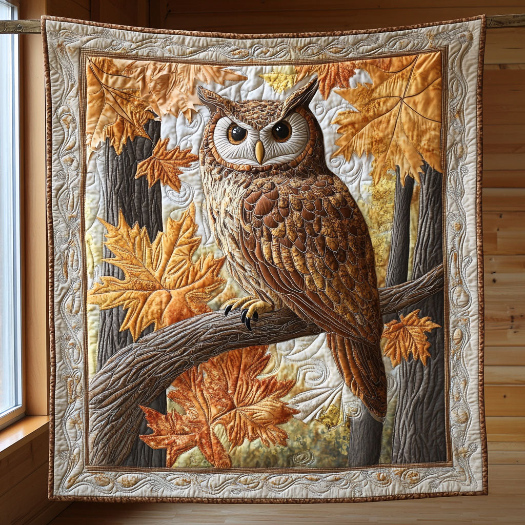 Autumn Owl CW2306002CL Quilt