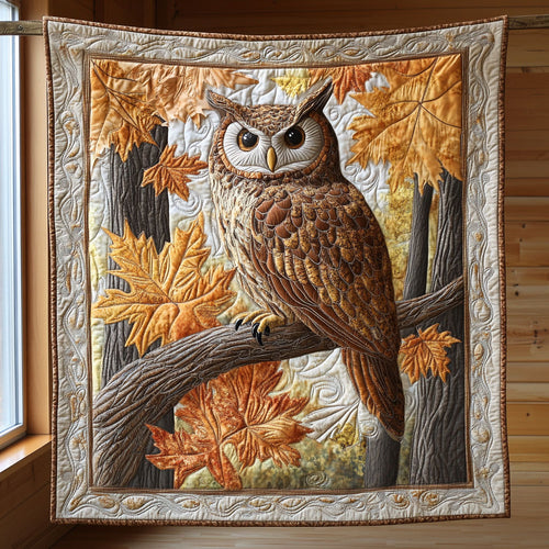 Autumn Owl CW2306002CL Quilt